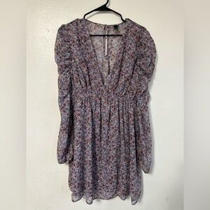 Wild Fable Purple Floral Dress